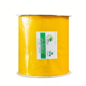 رول زرد چسبدار؛ طول 100 متر عرض 15 سانتی‌متر؛ شرکت رها اندیش کاوان